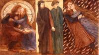 Rossetti, Dante Gabriel - Paolo and Francesca